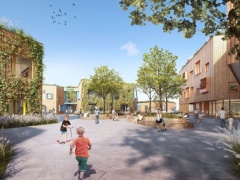 Bildungscampus Leobersdorf - Neubau Kindergarten mit Tagesbetreuungseinrichtung | 2024-Bildquelle: g.o.y.a Ziviltechniker GmbH